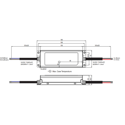 Zasilacz LED 12V 60W IP67 ELG-75-12