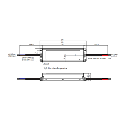 Zasilacz LED 24V 240W IP67 ELG-240-24