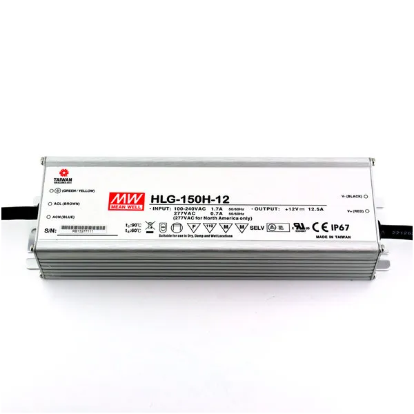 Zasilacz LED 12V 150W IP67 HLG-150H-12