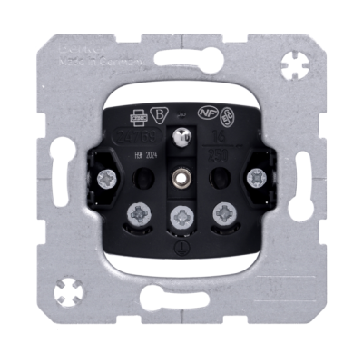 Berker One.platform Mechanizm gniazda z uziemieniem