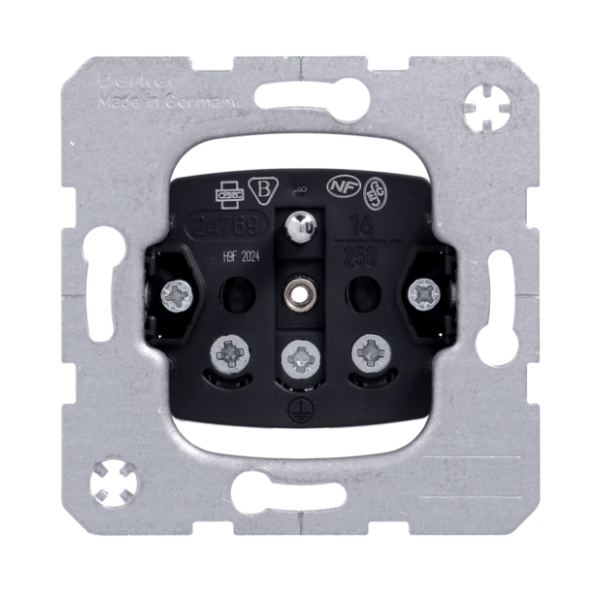Berker One.platform Mechanizm gniazda z uziemieniem