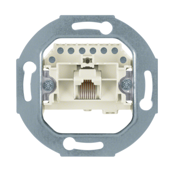 Berker One.platform Mechanizm gniazda telefonicznego UAE 1-kr (RJ11, RJ12, RJ45) kat. 3
