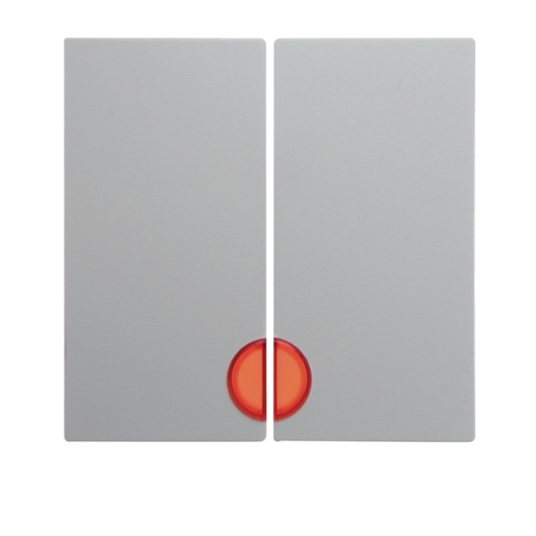 Berker S.1/B.3/B.7 Klawisze z czerw. socz., do łącz. 2-klawiszowych biały
