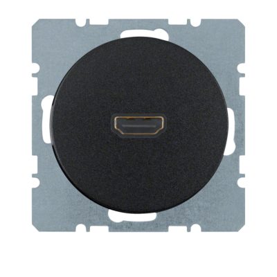 Berker R.1/R.3 Gniazdo HDMI czarny