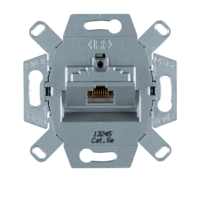 Berker One.platform Mechanizm gniazda komputerowego UAE 1-kr (RJ45), ekranowane kat. 5e
