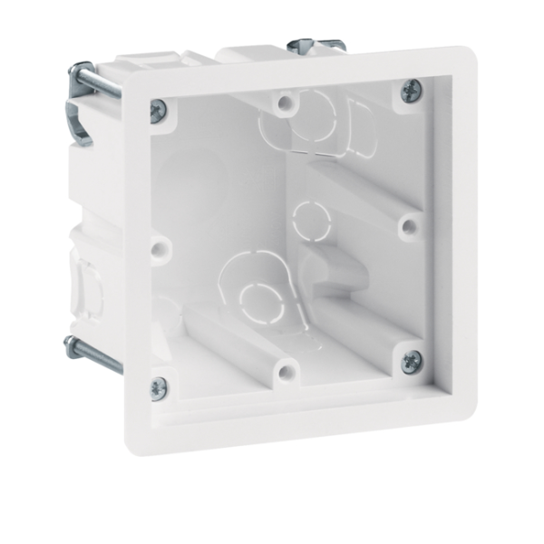 Berker R.8 Puszka 1-krotna podtynkowa do montażu w ścianach karton-gips, szara