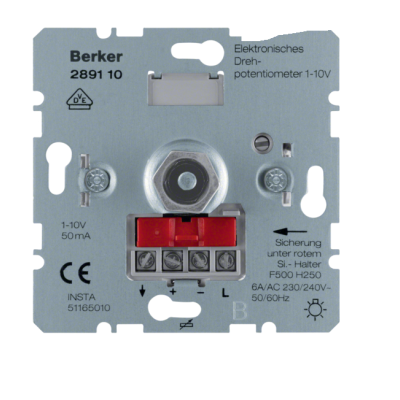 Berker One.platform Elektroniczny potencjometr obrotowy 1-10 V, mechanizm