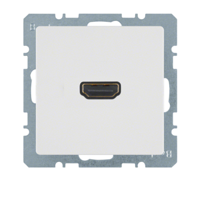 Berker Q.x Gniazdo HDMI biały, aks