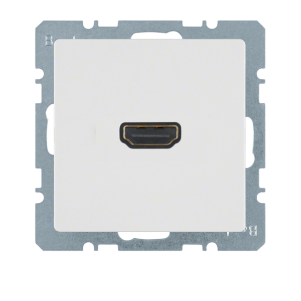 Berker Q.x Gniazdo HDMI biały, aks