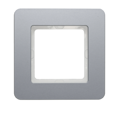 Berker Q.7 Ramka 1-krotna, aluminium