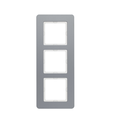 Berker Q.7 Ramka 3-krotna, aluminium