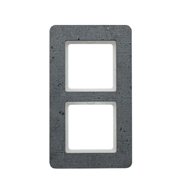 Berker Q.7 Ramka 2-krotna, beton
