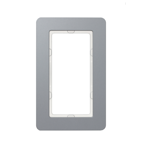 Berker Q.7 Ramka z dużym wycięciem, aluminium