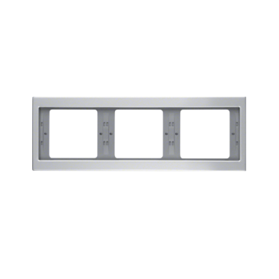 Berker K.5 Ramka 3-krotna, pozioma alu