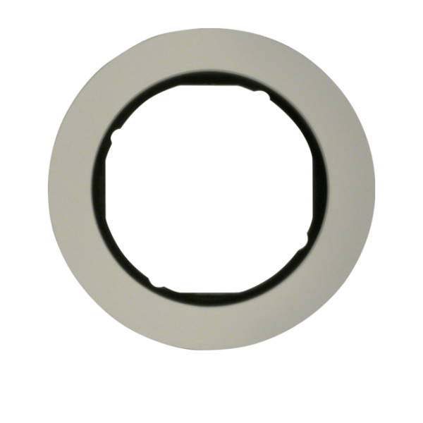 Berker R.classic Ramka 1-krotna, aluminium/czarny