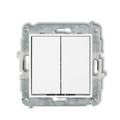 Karlik Mini Mechanizm łącznika świecznikowego, biały
