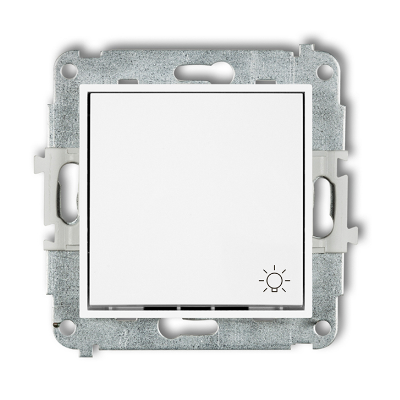 Karlik Mini Mechanizm łącznika zwiernego "światło", biały