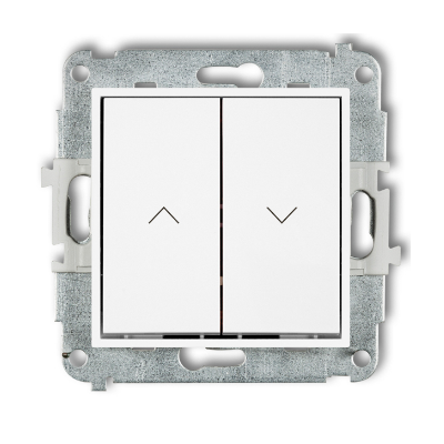Karlik Mini Mechanizm łącznika żaluzjowego, biały
