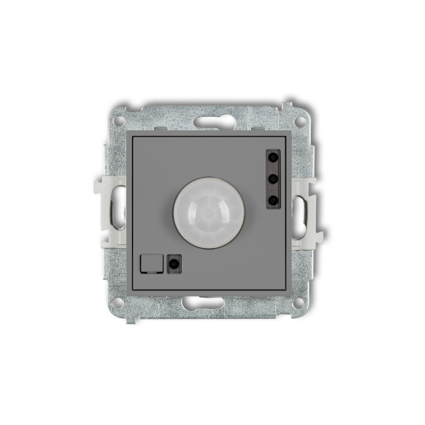 Karlik Mini Mechanizm elektronicznego czujnika ruchu, szary mat