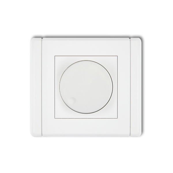 Karlik Flexi Elektroniczny regulator oświetlenia przyciskowo-obrotowy do lamp LED, biały