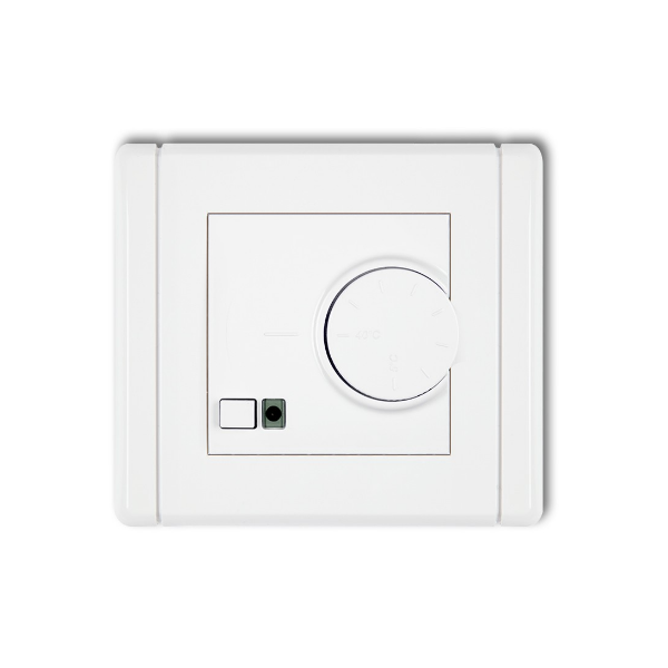 Karlik Flexi Elektroniczny regulator temperatury z czujnikiem podpodłogowym, biały