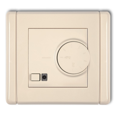 Karlik Flexi Elektroniczny regulator temperatury z czujnikiem powietrznym, beżowy