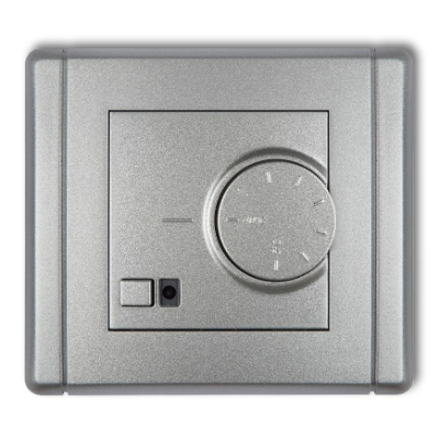 Karlik Flexi Elektroniczny regulator temperatury z czujnikiem powietrznym, srebrny metalik