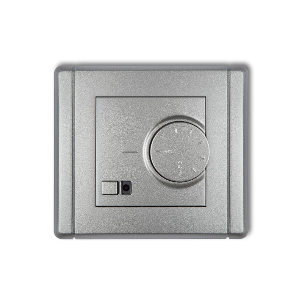 Karlik Flexi Elektroniczny regulator temperatury z czujnikiem powietrznym, srebrny metalik