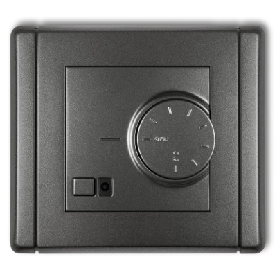 Karlik Flexi Elektroniczny regulator temperatury z czujnikiem powietrznym, grafitowy