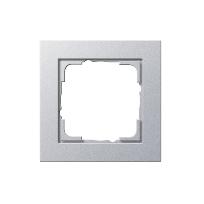 Gira E2 Ramka 1-krotna, kolor aluminiowy