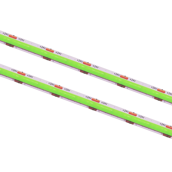 Taśma LED SOB 320 24V 10W Zielona IP20 900lm 8mm