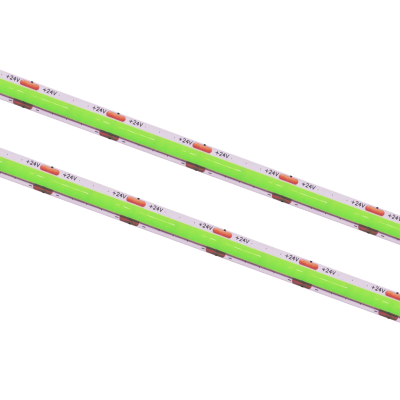 Taśma LED SOB 320 24V 10W Zielona IP66 900lm 8.3mm