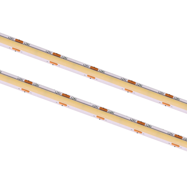 Taśma LED SOB 320 24V 10W Żółta IP66 1050lm 8.3mm