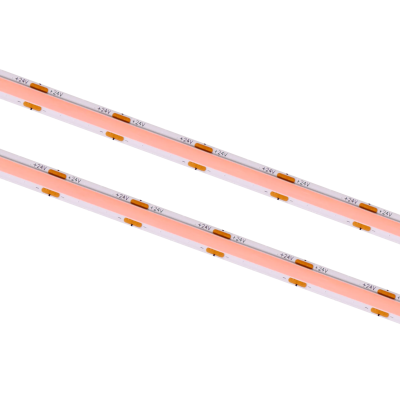 Taśma LED SOB 320 24V 10W Różowa IP66 500lm 8.3mm