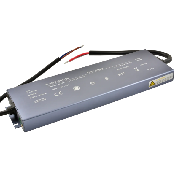 Zasilacz stałonapięciowy PFC IP67 24V 300W