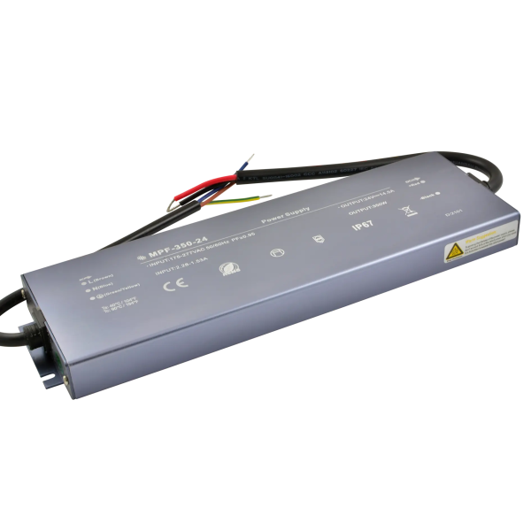 Zasilacz stałonapięciowy PFC IP67 48V 350W