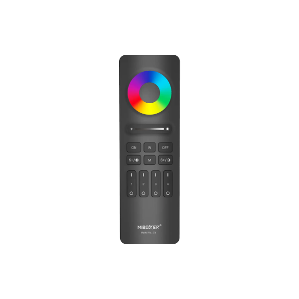 Pilot 4-strefowy RGB+CCT Czarny C5B