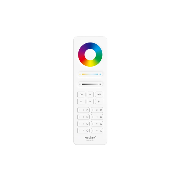 Pilot 8-strefowy RGB+CCT C8