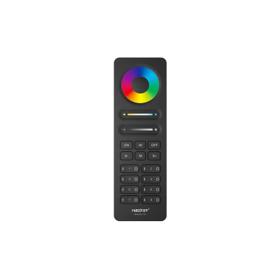Pilot 8-strefowy RGB+CCT Czarny C8B