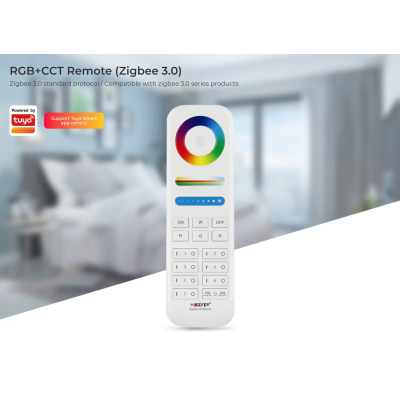 Pilot dotykowy RGB+CCT 8-strefowy 2xAAA Zigbee FUT089Z