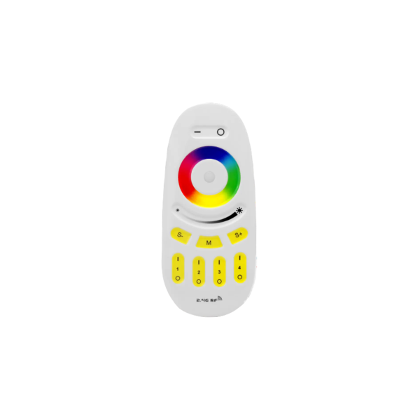 Pilot dotykowy RGB/RGBW 4-strefowy 2xAAA FUT096