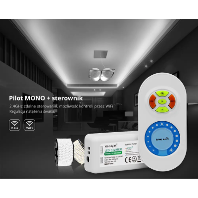 Zestaw Pilot + Sterownik MONO 12V-24VDC 10A FUT021
