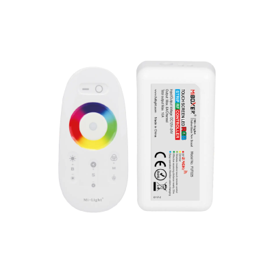 Zestaw Pilot + Sterownik RGB 12V-24VDC 10A FUT025