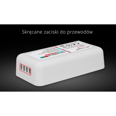 Zestaw Pilot + Sterownik RGB 12V-24VDC 10A FUT025