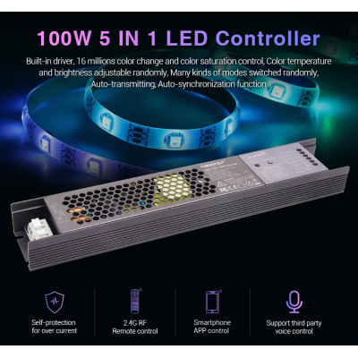 Sterownik PX1 z zasilaczem RGB+CCT 24V 100W Mi-Light