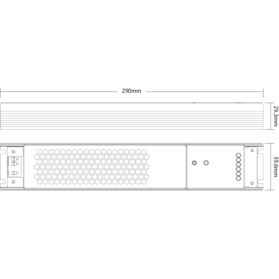 Sterownik PX1 z zasilaczem RGB+CCT 24V 100W Mi-Light