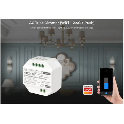 Ŕciemniacz MONO 100-240V AC 1.36A WiFi/2.4G/Push TRI-C1WR