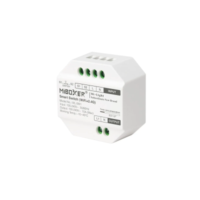 Włącznik 100-240VAC 10A WiFi/2.4G/Push button WL-SW1