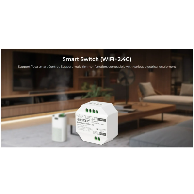 Włącznik 100-240VAC 10A WiFi/2.4G/Push button WL-SW1