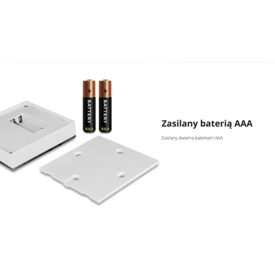 Panel naścienny MONO 4-strefowy, czarny 2xAAA B1B